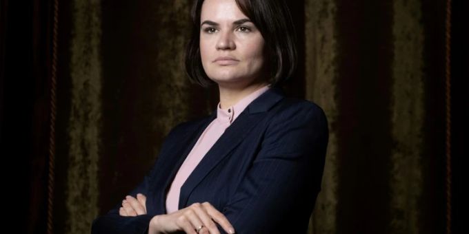 Oppositionsführerin Swetlana Tichanowskaja Oppositionsführerin Swetlana Tichanowskaja