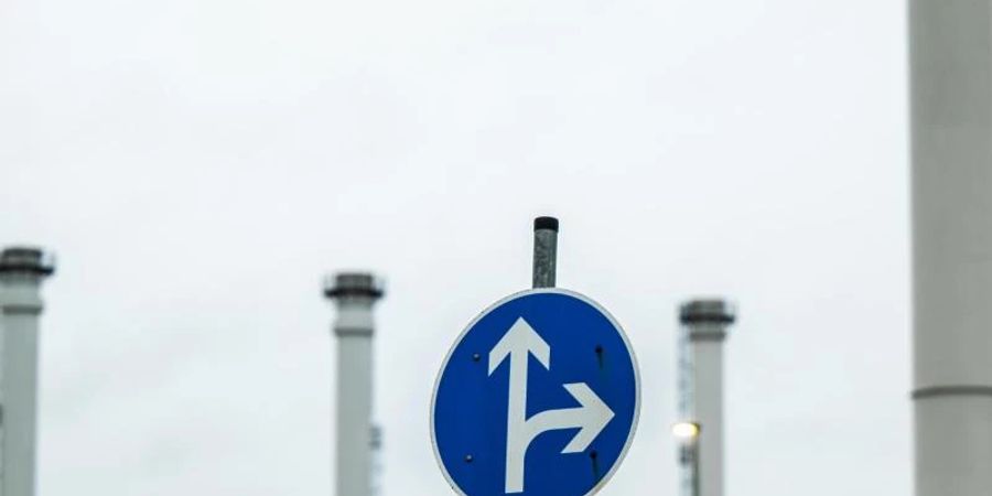 Die Anlage des Erdgasspeichers (Astora GmbH) im niedersächsischen Rehden - es handelt sich dabei um den grössten Speicher in Westeuropa. Foto: Mohssen Assanimoghaddam/dpa