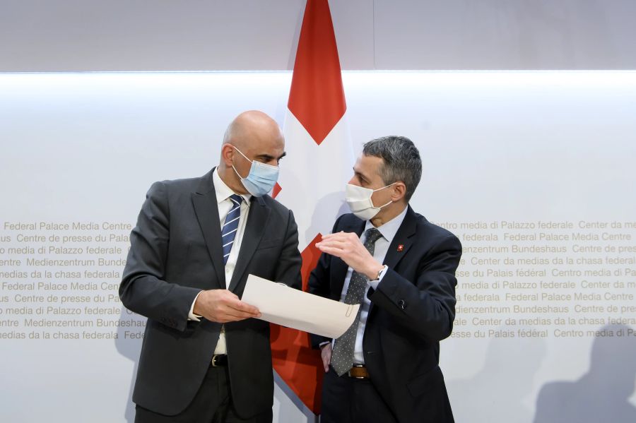 MK, MEDIENKONFERENZ, PRESSEKONFERENZ, BUNDESRAT,