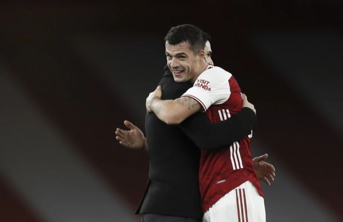 Unter Mikel Arteta fand Granit Xhaka zurück zu alter Stärke. Granit Xhaka