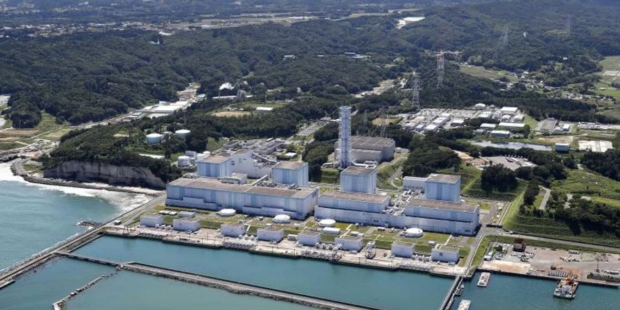 Das Atomkraftwerk Fukushima. Foto: ---/Kyodo/dpa