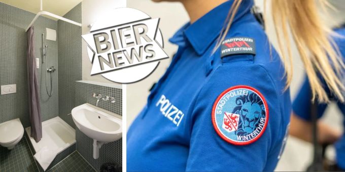 Finger eingeklemmt - Polizei muss Frau in Winterthur aus Dusche sägen!