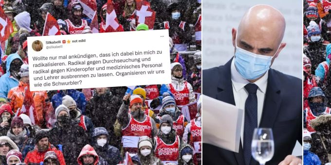 Neue Partei gründen? - Massnahmen-Fans radikalisieren sich im Internet