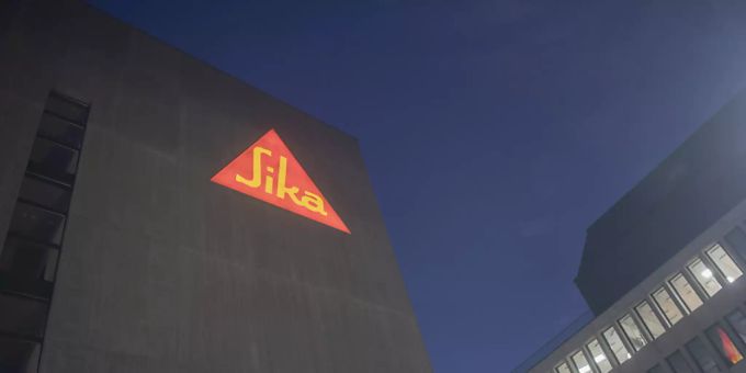 Sika erreicht einen Rekordumsatz. (Symbolbild) Sika ag