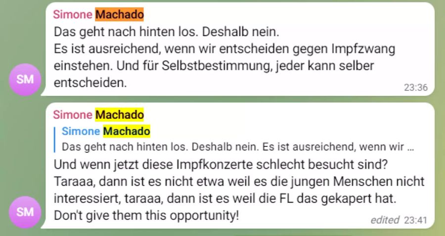 Für die Berner Stadträtin Simone Machado ist das aber eine kontraproduktive Idee.