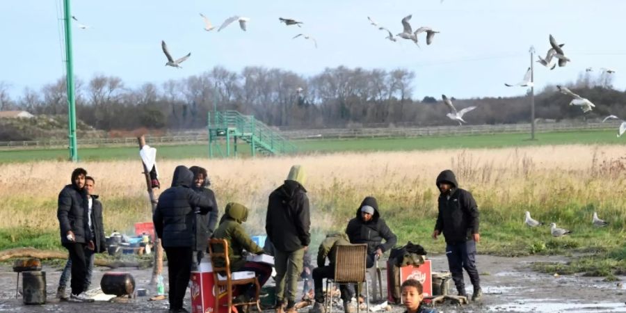 Migrantenlager in Calais