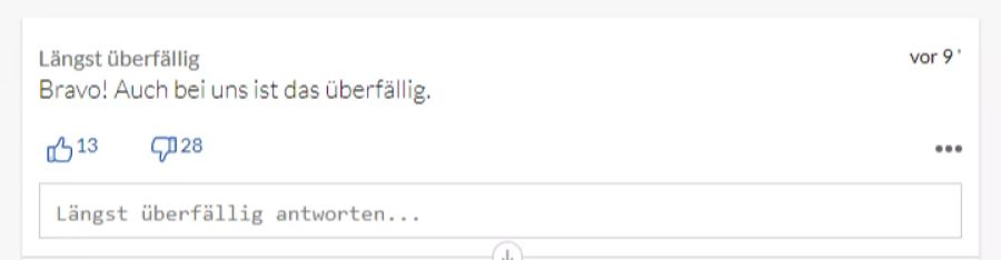Dieser User findet den Schritt zur Impfpflicht auch hierzulande längst überflüssig.