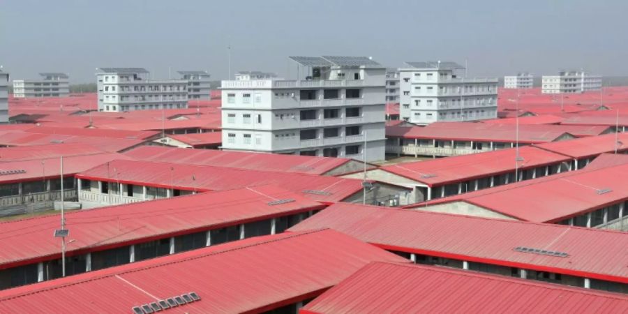 Flüchtlingsunterkünfte in Bangladesch