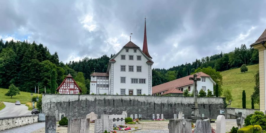 Das Schloss und die Gemeindeverwaltung Altishofen.