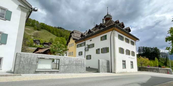 Altes Gemeindehaus Grüsch. Altes Gemeindehaus Grüsch.