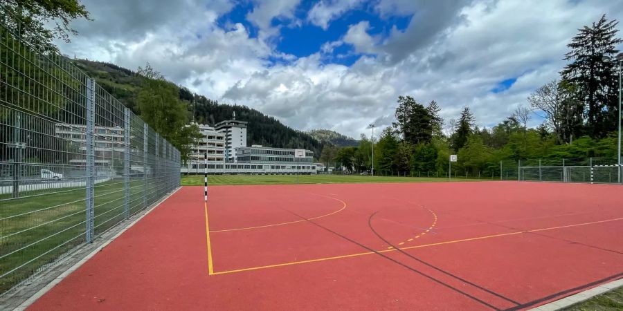 Sportplatz in Ilanz.