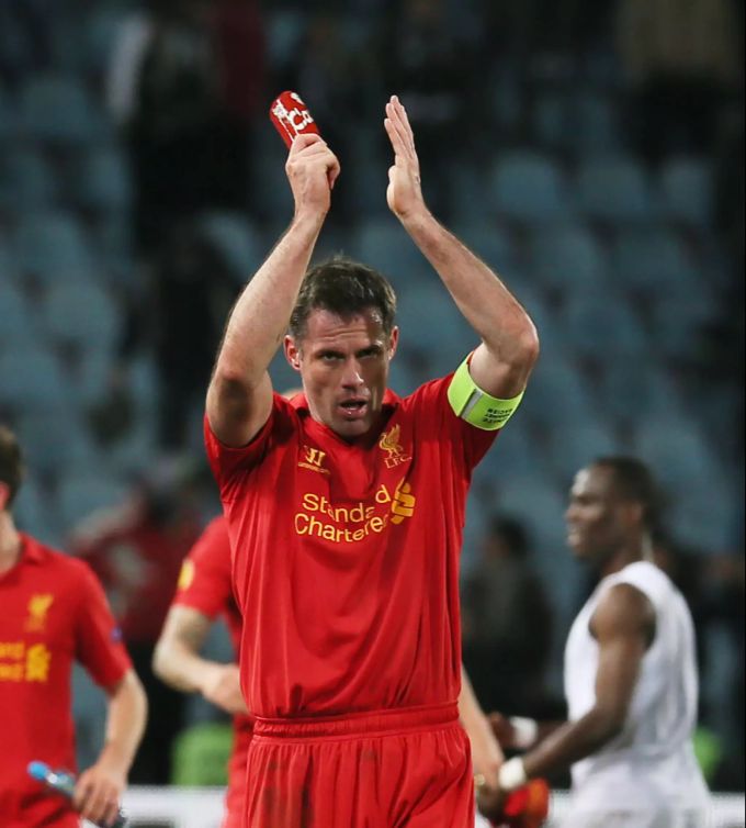 Jamie Carragher läuft in seiner Karriere über 700 Mal für den FC Liverpool auf. Jamie Carragher