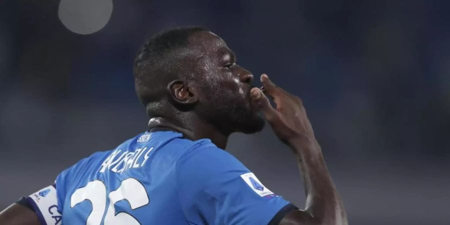 Wurde Ziel rassistischer Attacken: Neapels Kalidou Koulibaly. Foto: Alessandro Garofalo/LaPresse/AP/dpa