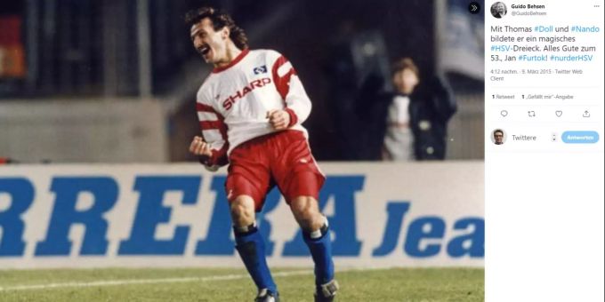 Jan Furtok spielte während seiner Karriere lange Zeit für den Hamburger SV. Jan Furtok