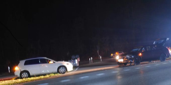 Auffahrkollision in Thayngen.