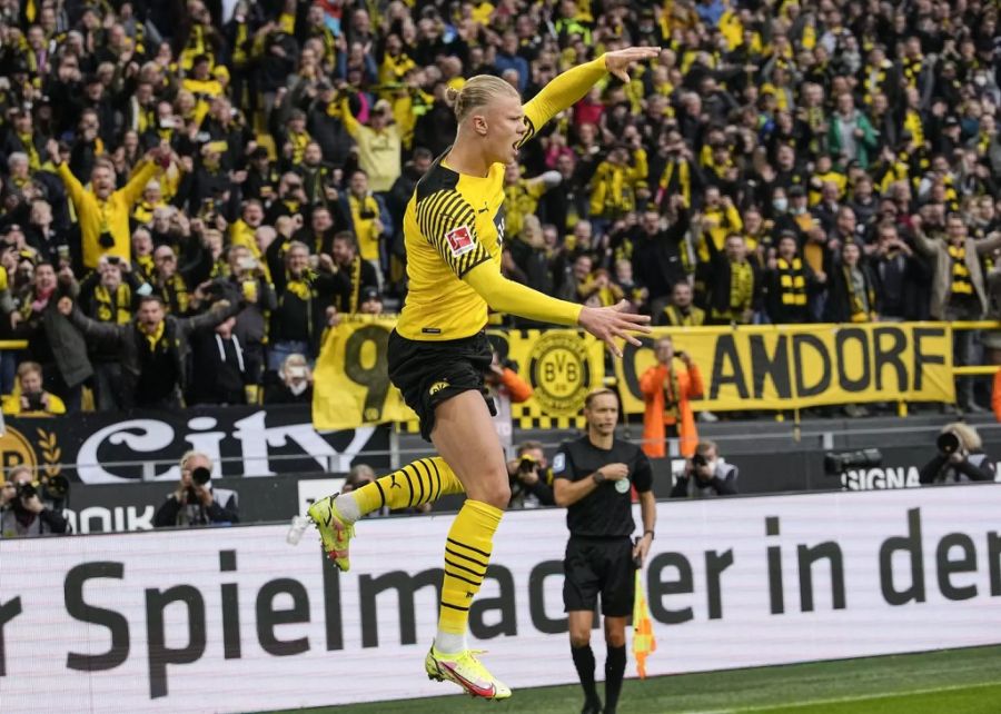 Erling Haaland verzückt die Fans des BVB mit seinen Toren.