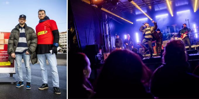 Nur 50 Fans vor Ort - Impfkonzert von Stress floppt wegen Impfgegnern