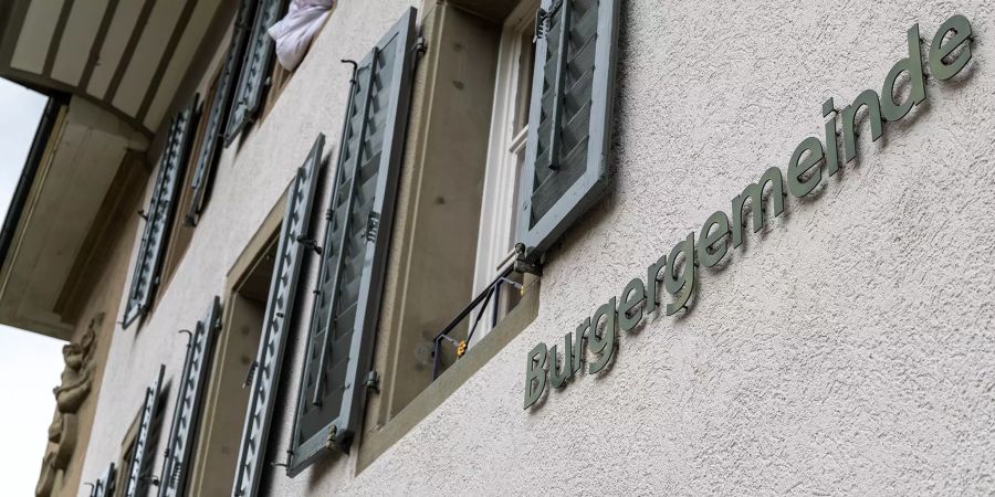 Das Haus der Burgergemeinde Burgdorf.