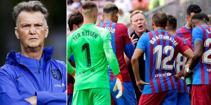 «Ausländer schuld» - Bonds-Coach van Gaal schiesst gegen Ex-Club Barça!
