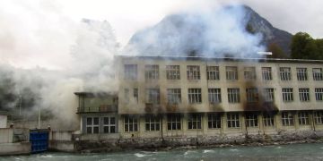 Brandfall in Glarus