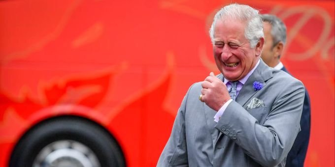 Hat gut lachen: Prinz Charles ist der nächste in der britischen Thronfolge. Prinz Charles