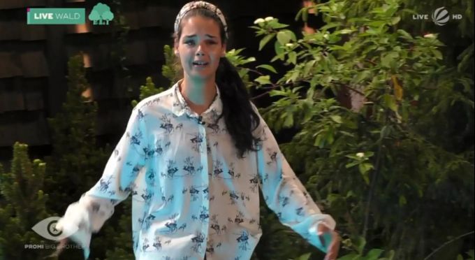«Promi Big Brother»: Elene kann es nicht fassen. Sie muss bleiben. «Promi Big Brother»