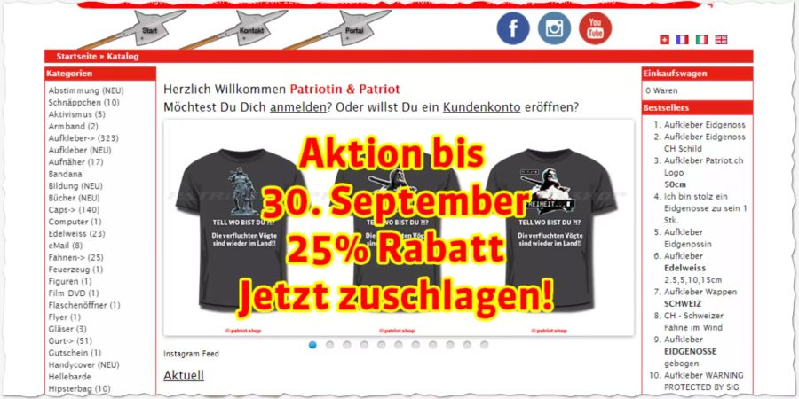 Tell Vögte T-Shirt