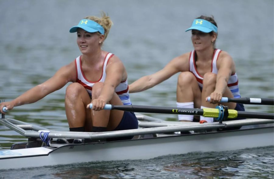 Die Luzernerin belegte an der Schweizer Meisterschaft 2013 im Doppelzweier den sechsten Platz.