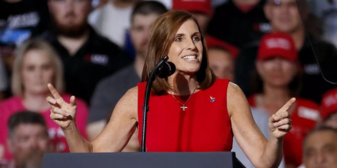 Martha McSally im Jahr 2018. Die Republikanerin ist derzeit Interimssenatorin von Arizona. Martha McSally USA Spenden