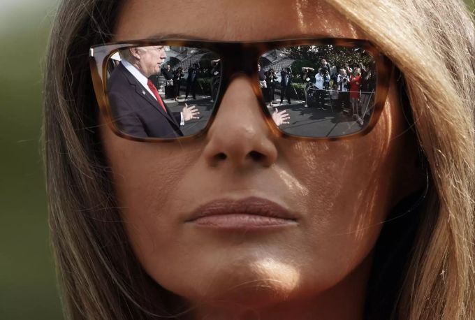 Melania Trump zeigte sich in der Öffentlichkeit immer wieder frostig. Election