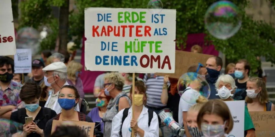 Klima-Demonstration von Fridays for Future