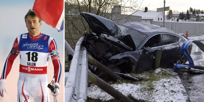 Petter Northug Unfall