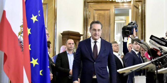 FPÖ-Spitzenkandidat Heinz-Christian Strache. Heinz-Christian Strache