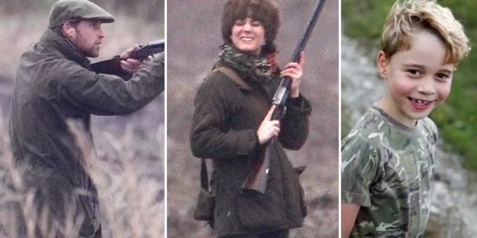 Früh übt sich - William & Kate nehmen George (7) schon mit auf die Jagd