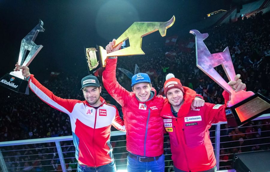 In Kitzbühel wurde er kurz darauf Zweiter.