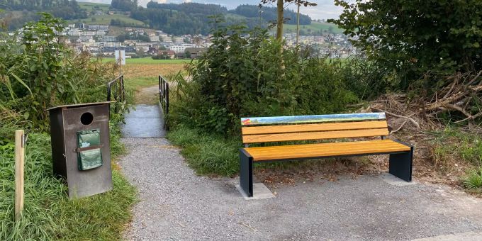 Neues Bänkli.