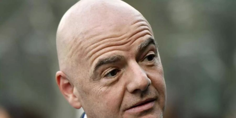 Gianni Infantino ist der Präsident der FIFA. Foto: Walter Bieri/KEYSTONE/dpa