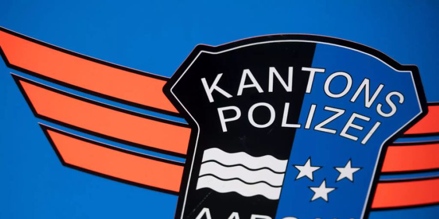 Die Aargauer Polizei hielt den Fahrzeugkonvoi auf dem Rastplatz Lenzburg an. (Archivbild)