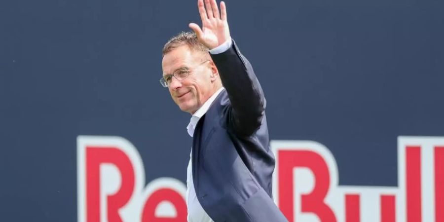 Verabschiedet sich von Red Bull: Ralf Rangnick. Foto: Jan Woitas/dpa-Zentralbild/dpa