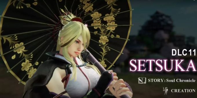 Der neue DLC-Charakter für Soul Calibur Setsuka. Soul Calibur