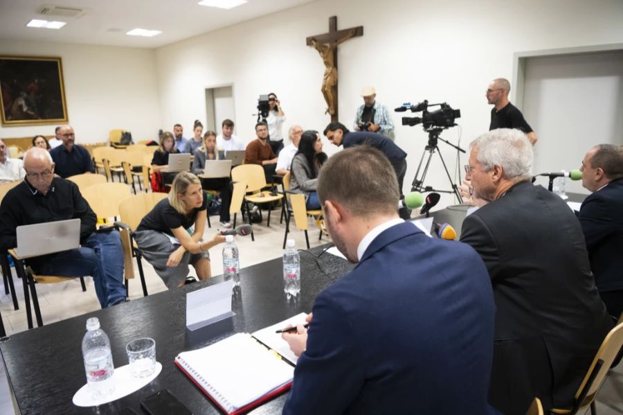 Bis Mittwoch tagen die Schweizer Bischöfe in St. Gallen. Für Dienstag ist eine öffentliche Messe vorgesehen.