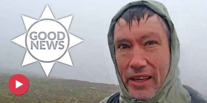 Good News - Live-Cam-Zuschauer retten verlorenen Wanderer in Alaska