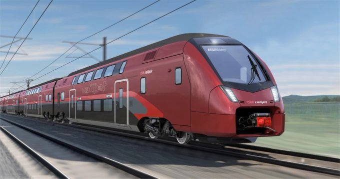 Die ÖBB bestellte von Stadler Rail im vergangenen Jahr 14 Doppelstockzüge. Stadler Gewinn ÖBB