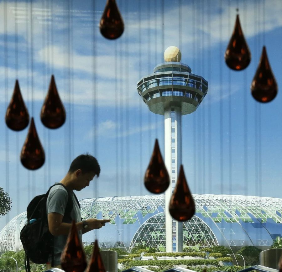 Der Flughafen Changi in Singapur ist einer der beliebtesten Flughäfen der Welt.