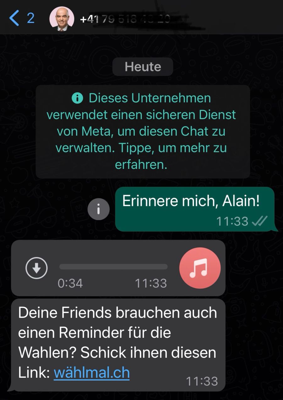 Alain Berset Wahlen 2023