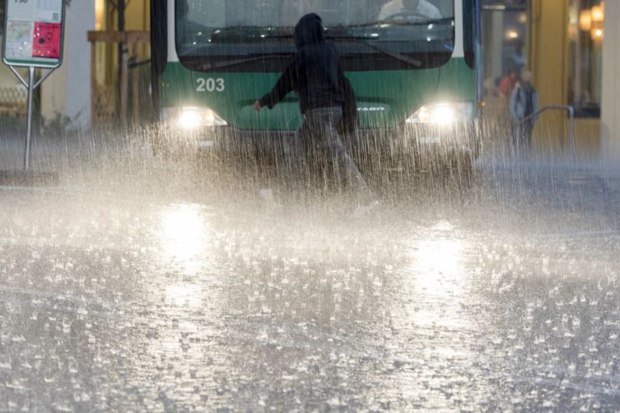 Die Wetterdienste rechnen für die nächsten Tage mit heftigen Regenfällen.