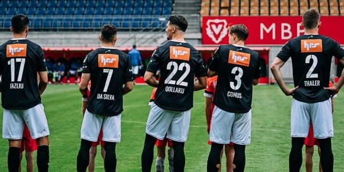 Wechsel bei den Trikotnummern beim FC Aarau.