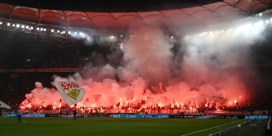 VfB Stuttgart Pyrotechnik