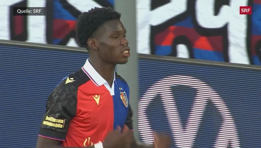 FC Basel Stürmer Thierno Barry tragische Figur bei TobolDebakel