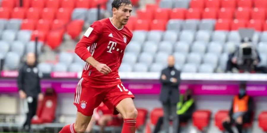 Hat beim FC Bayern einen hohen Stellenwert: Nationalspieler Leon Goretzka. Foto: Matthias Balk/dpa-Pool/dpa